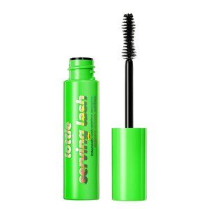 Lottie London Serving Lash Mascara, New Ultra Volumizing Vegan Mascara, Black, 0